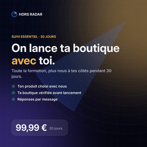 Suivi Essentiel Hors Radar